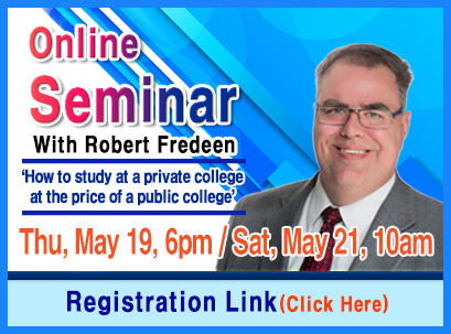 Seminar On How To Maximize College Financial Aid & Admission Rate at the Same Time